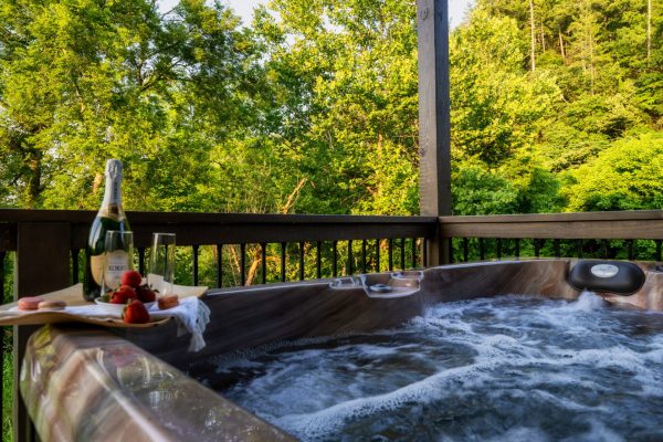 Unwind with the hot tub after a full day of activities