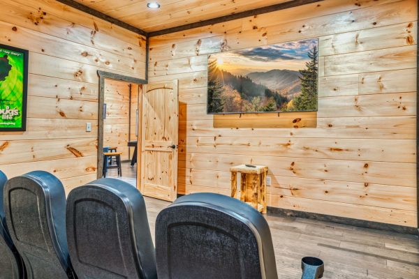 Private theater in the cabin